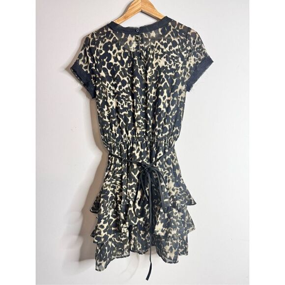 Converse One Star Leopard Print Y2K  Dress Sz M - Picture 5 of 6